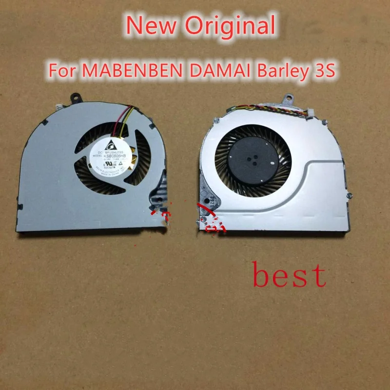 Новый Оригинальный Вентилятор Охлаждения Процессора Ноутбука MAIBENBEN DAMAI Barley 3S Fan K0806HB