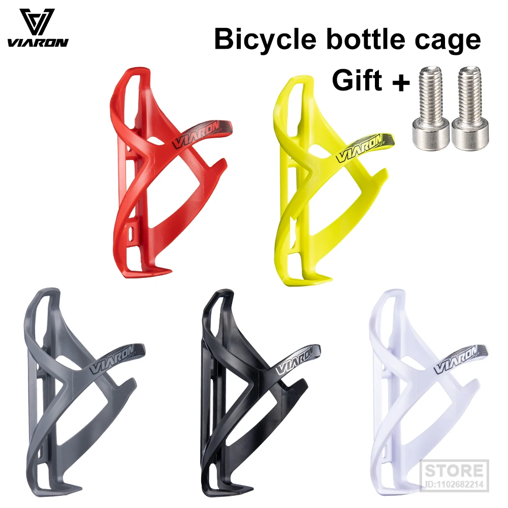 VIARON MTB Пластиковая велосипедная подставка для бутылки с водой для горного шоссейного велосипеда, держатель для велосипедной бутылки, Велосипедное снаряжение, аксессуары для велосипедов