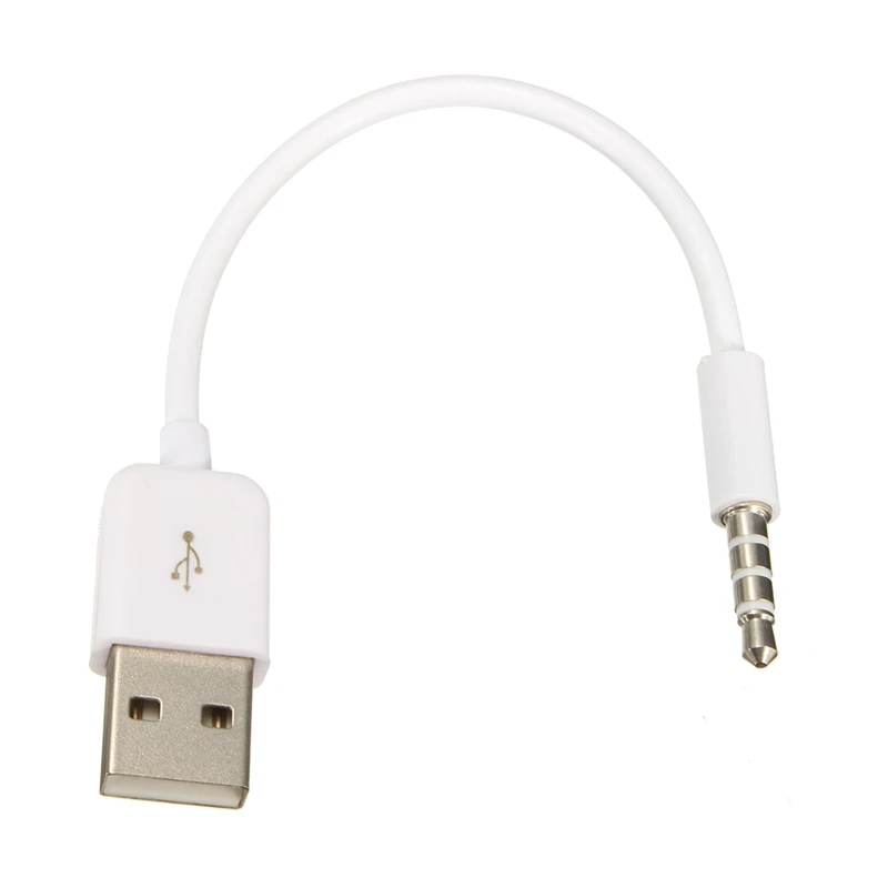 3,5 ММ USB 2.0 Мужской автомобильный кабель для зарядки Адаптер AUX Аудио штекер Для передачи на iPod MP3 Зарядный блок питания Электрические аксессуары